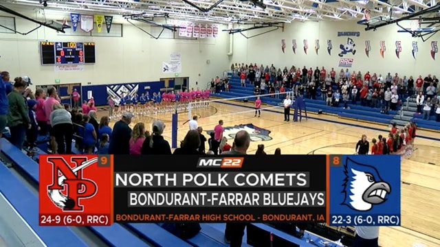 HSVB North Polk vs Bondurant-Farrar