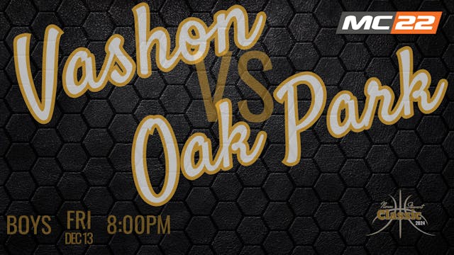 GAME 23: Oak Park vs Vashon BBB - Dec...