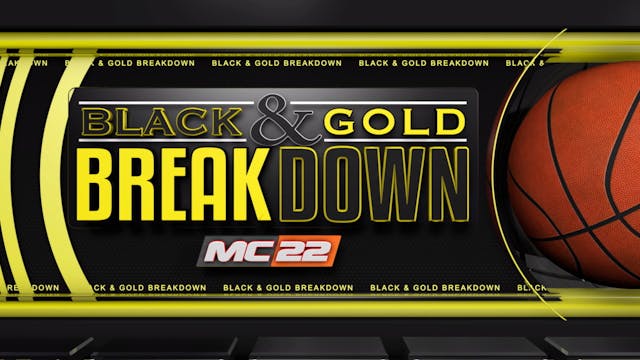 Black & Gold Breakdown Basketball