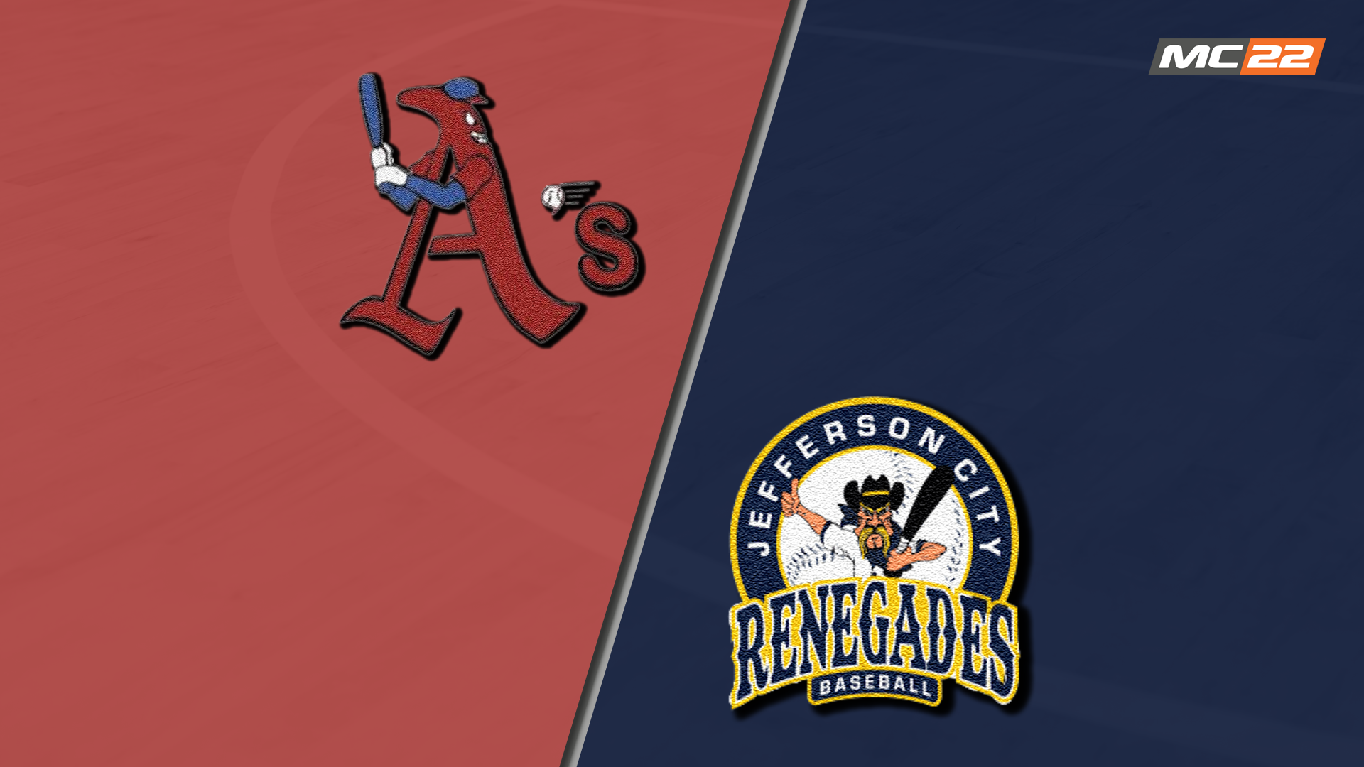 MINK League Baseball Clarinda A's vs Jefferson City Renegades Game 2