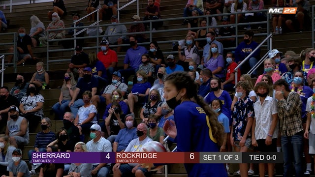 Illinois High School Volleyball: Sherrard vs. Rockridge