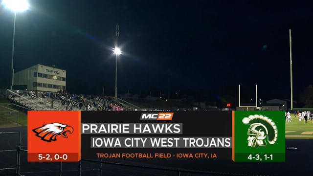 IA HSFB CR Prairie vs Iowa City West