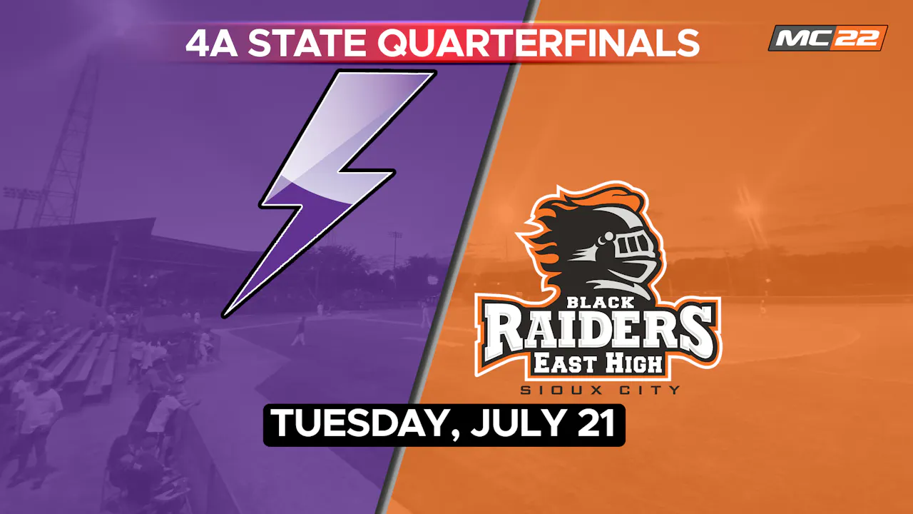IHSAA Baseball QF Iowa City Liberty vs Sioux City East