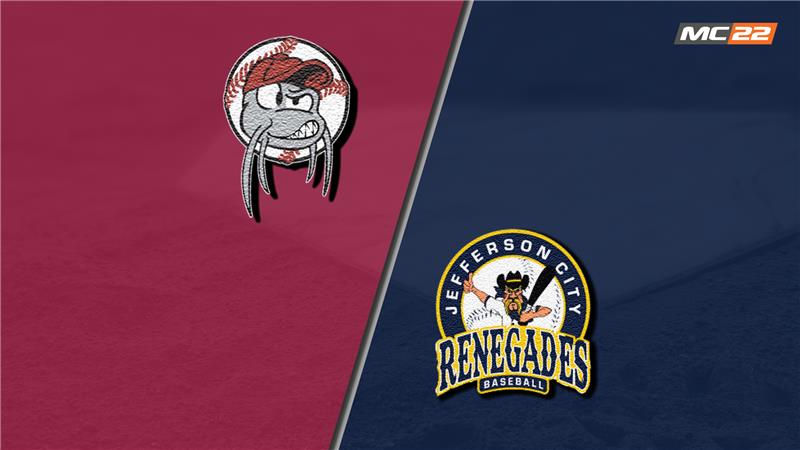 MINK League Baseball Chillicothe Mudcats vs Jefferson City Renegades