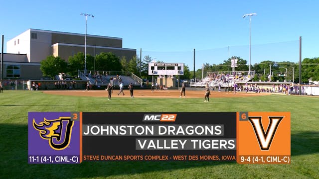 IA HSSB Johnston vs Valley Game 2