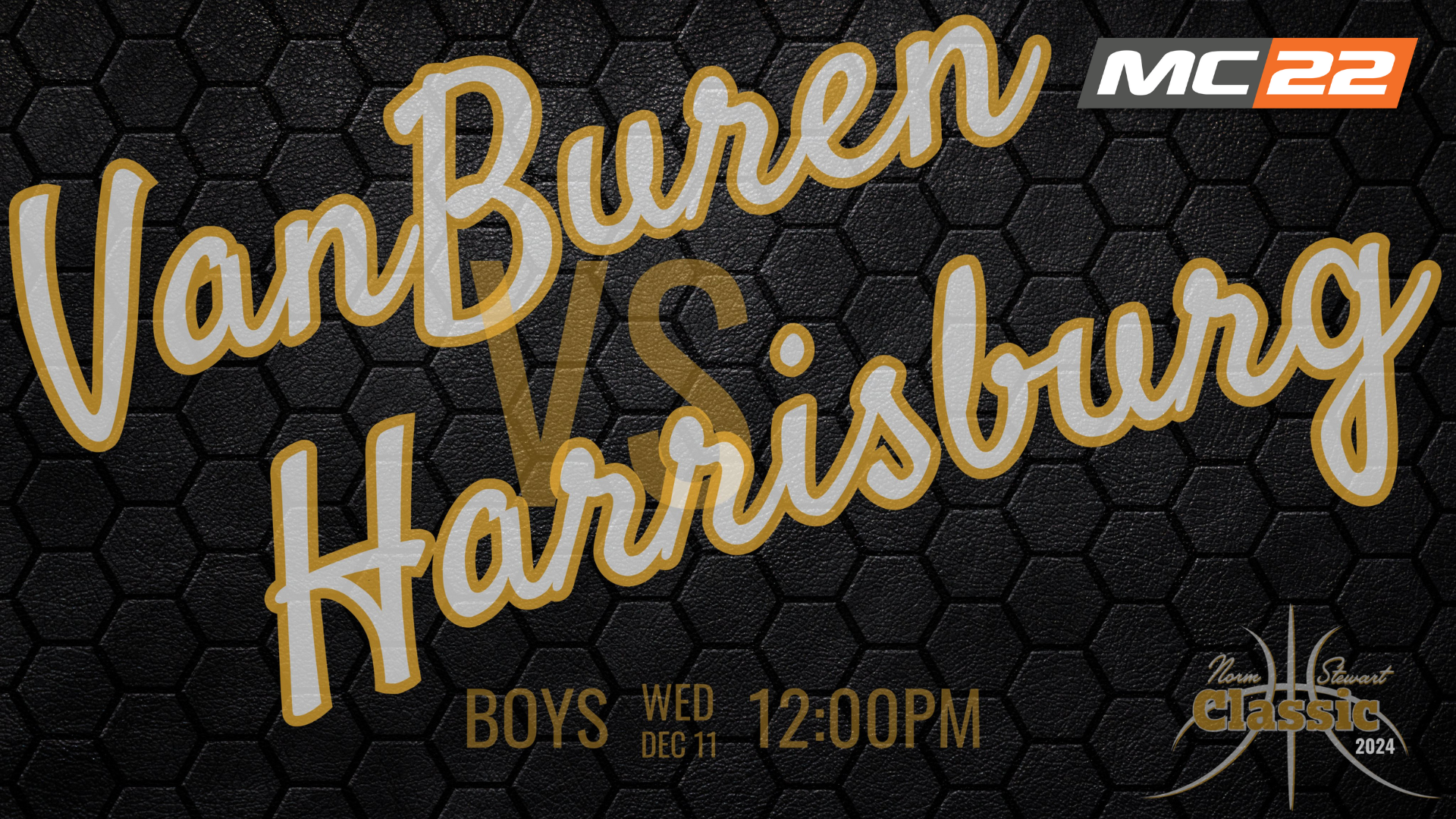 GAME 2: Van Buren vs Harrisburg BBB - December 11, 2024