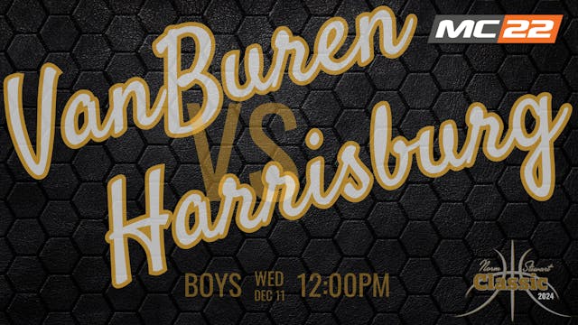 GAME 2: Van Buren vs Harrisburg BBB -...