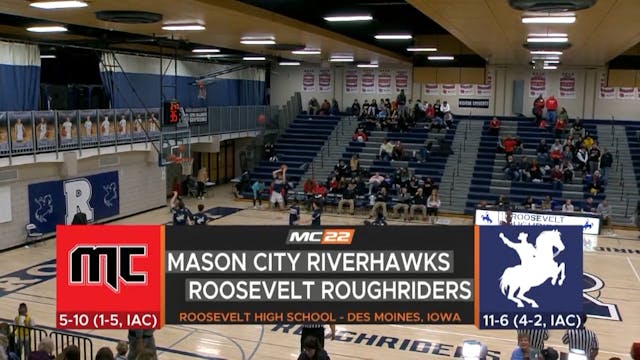 IA HSBB Mason City vs Roosevelt