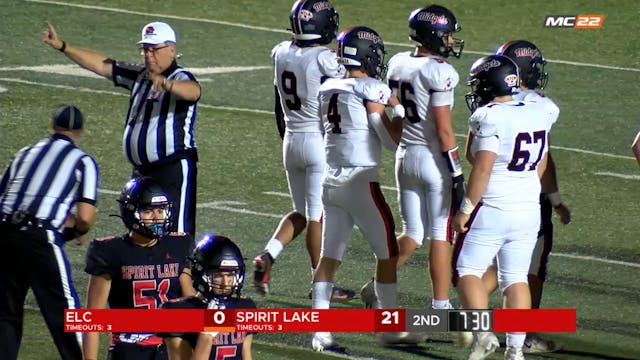 IA HSFB ELC vs Spirit Lake 