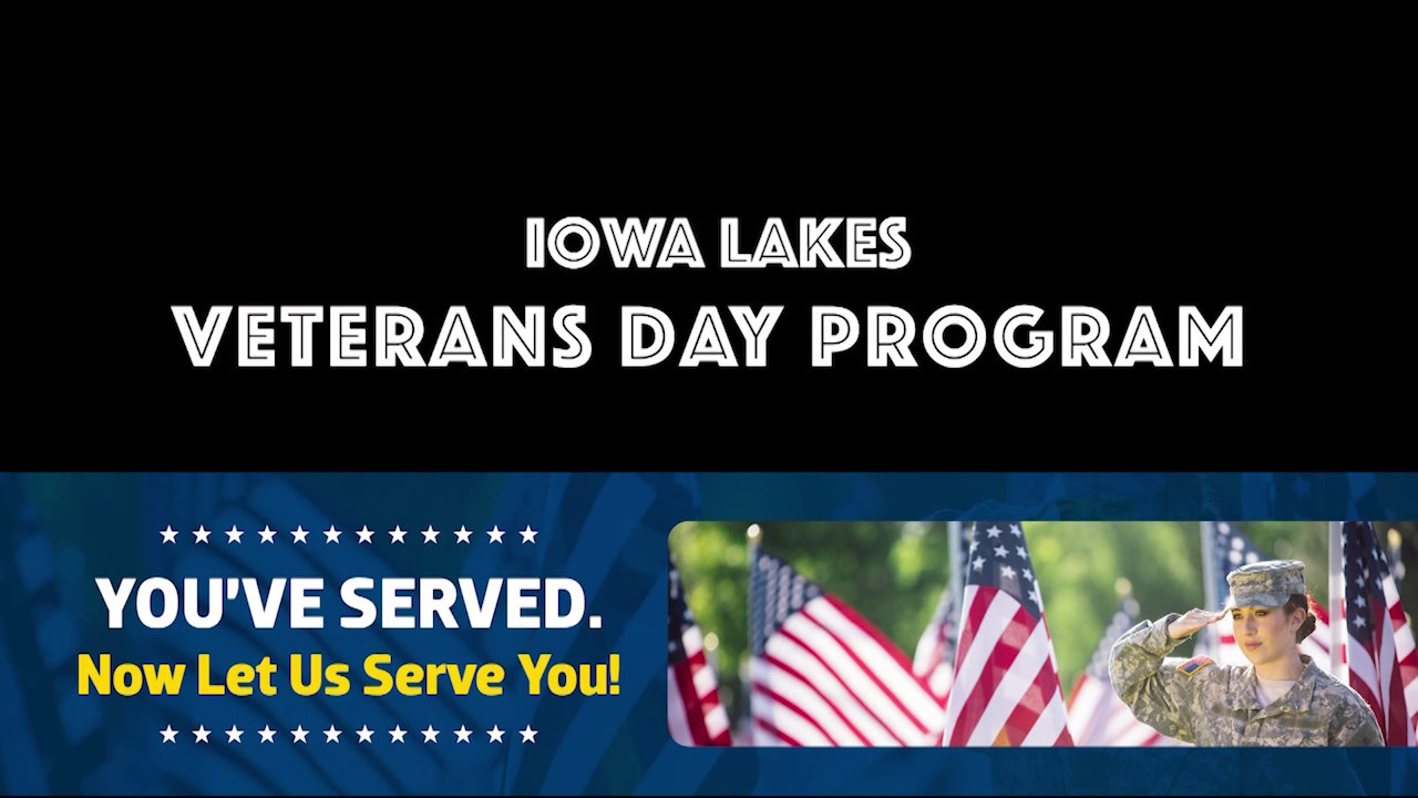 Iowa Lakes Veterans Day Program 2025