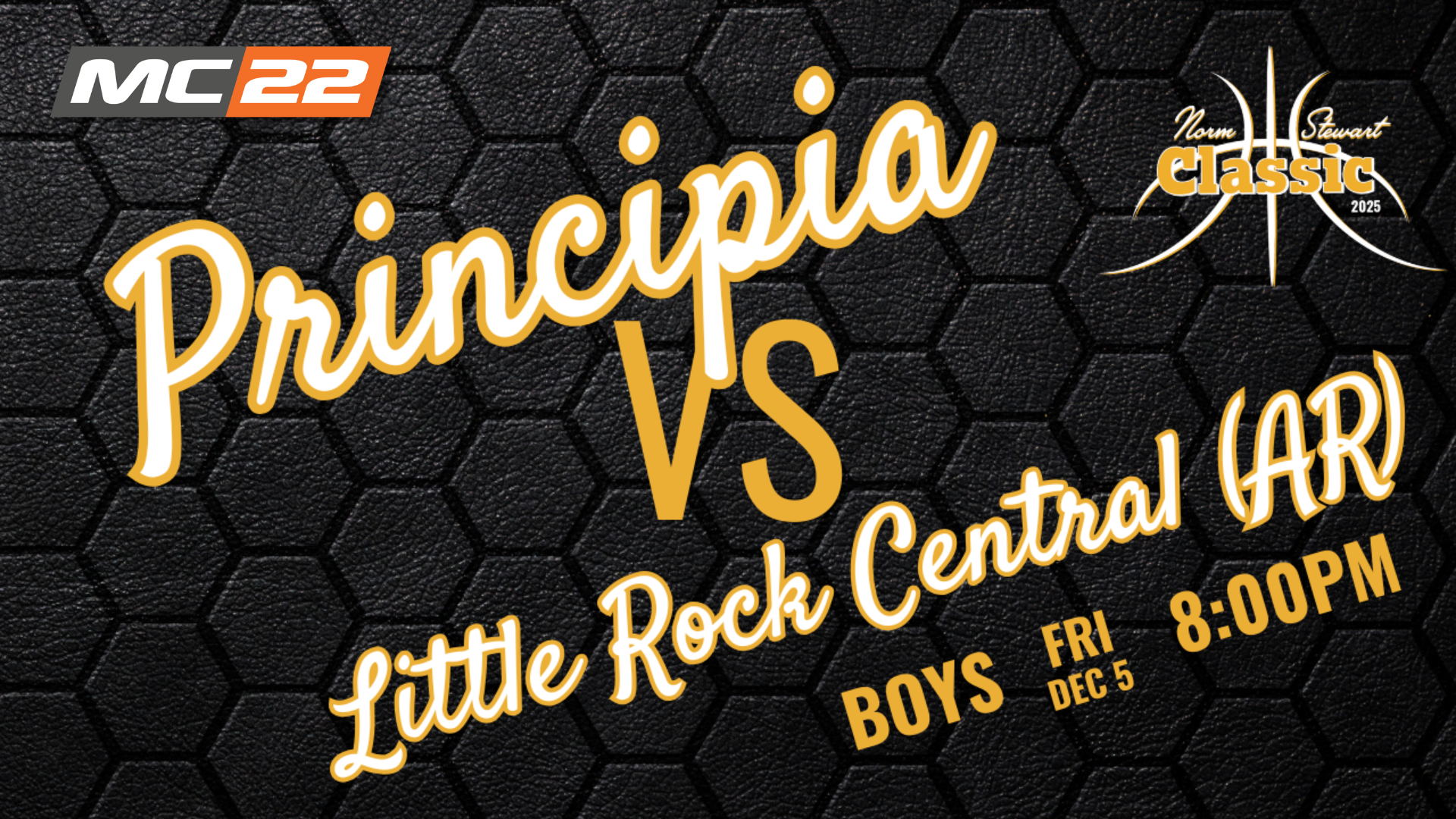 GAME 7: Principia vs Little Rock Central (AR) BBB - December 5, 2025