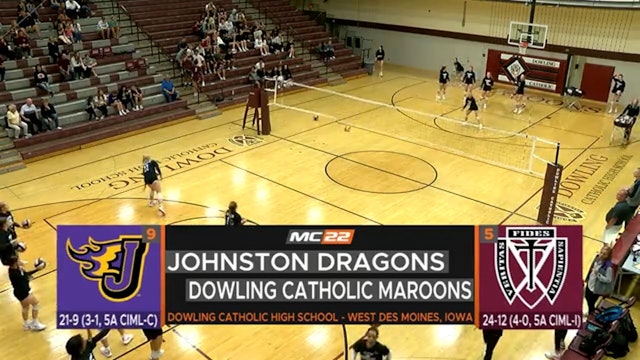 HSVB Johnston vs Dowling Catholic