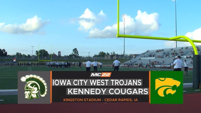 IA HSFB Iowa City West vs CR Kennedy