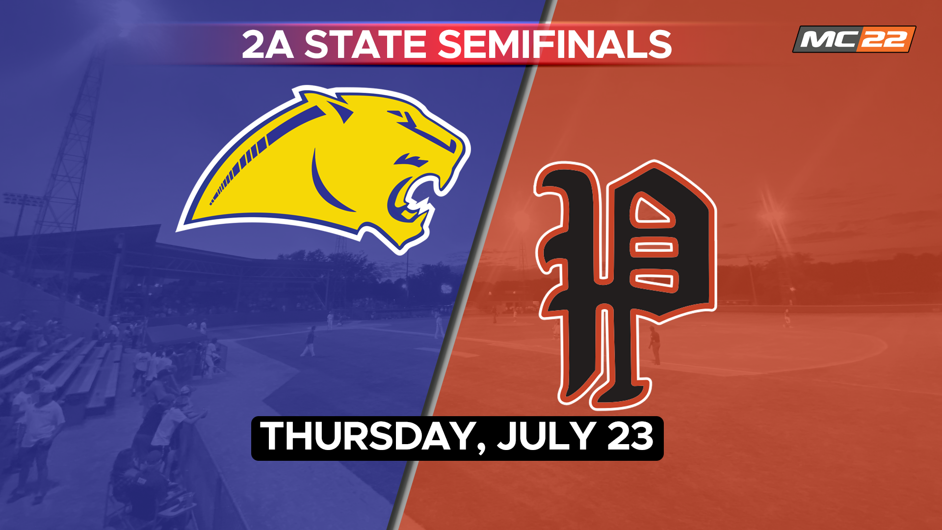 IHSAA State Baseball SF Cascade vs Pleasantville - 07/23/2026
