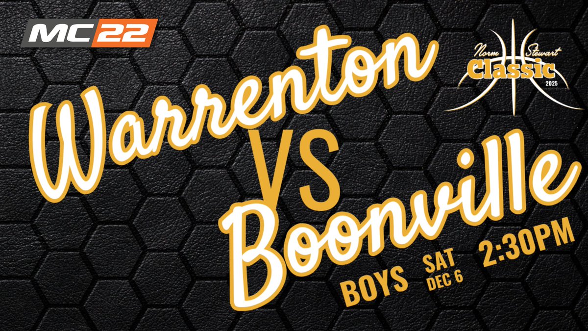 GAME 12: Warrenton vs Boonville BBB - December 6, 2025