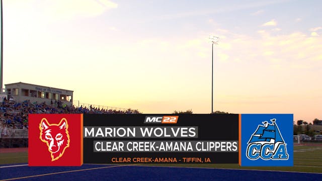 IA HSFB Marion vs Clear Creek Amana