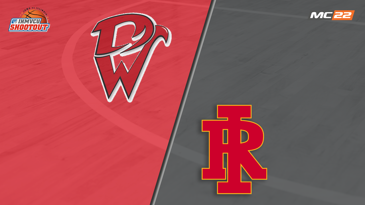 IHMVCU Shootout Game 3 Davenport West vs Rock Island