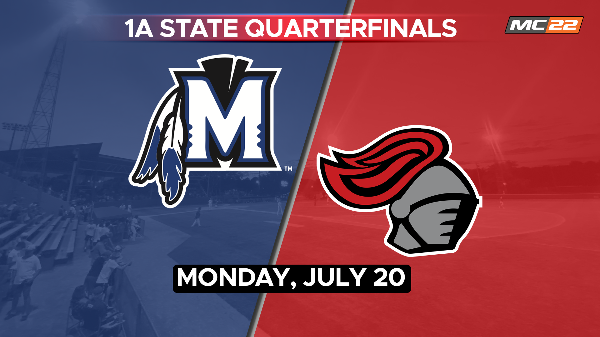 IHSAA Baseball QF Moravia vs Coon Rapids-Bayard