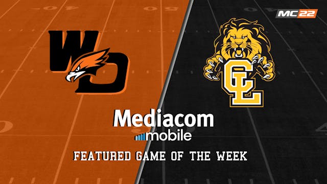 NWIA HSFB West Delaware vs Clear Lake