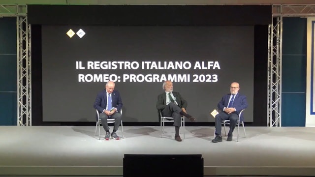 Il registro italiano Alfa Romeo: programmi 2023 - 22/10/22