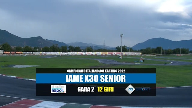 IAME X30 Senior - Race 2