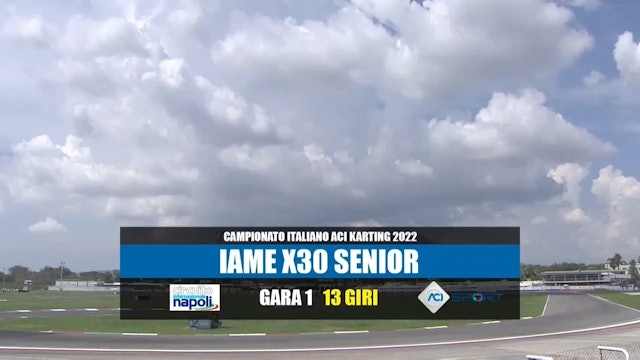 IAME X30 Senior - Race 1