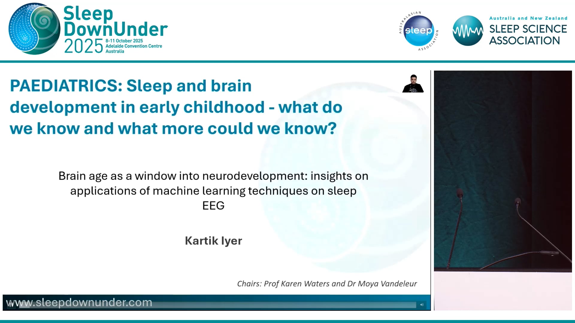 Brain age as a window into neurodevelopment insights on applications of machine learning techniques on sleep EEG Kartik Iyer