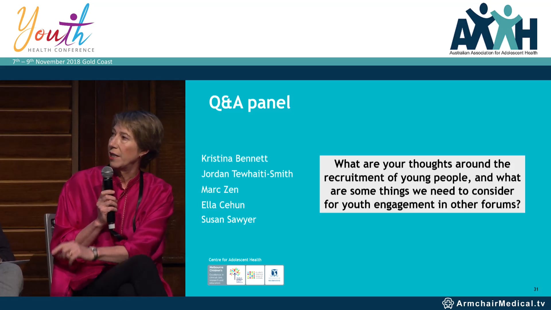 Exploring different models of meaningful youth engagement Panel Discussion