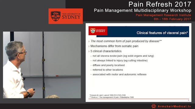 Visceral pain Dr Paul Wrigley