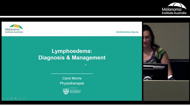 Lymphoedema diagnosis and management ...