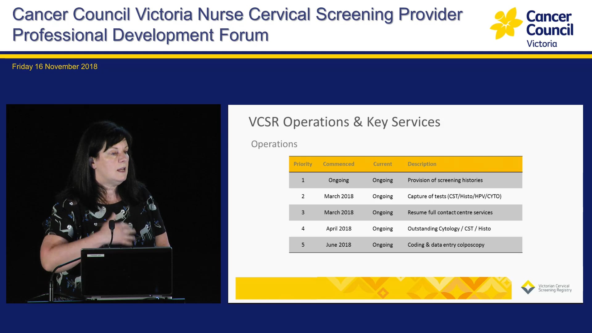 VCS Registery update Genevieve Chappell - Director, Registry Operations, VCS