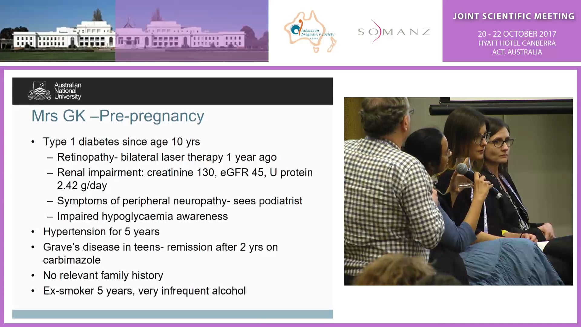 Complex case A patient with type 1 diabetes and complications - Christopher Nolan