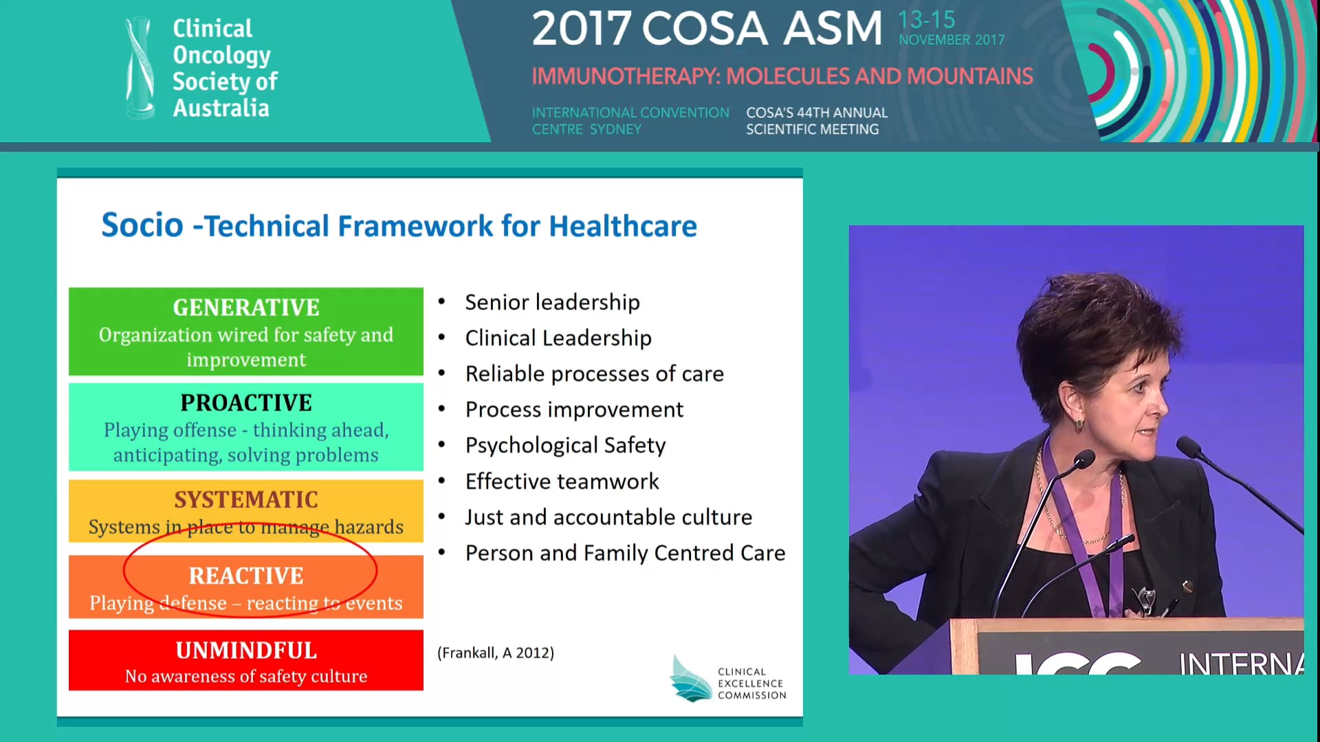 Creating learning systems for quality and safety in cancer care Carrie Marr