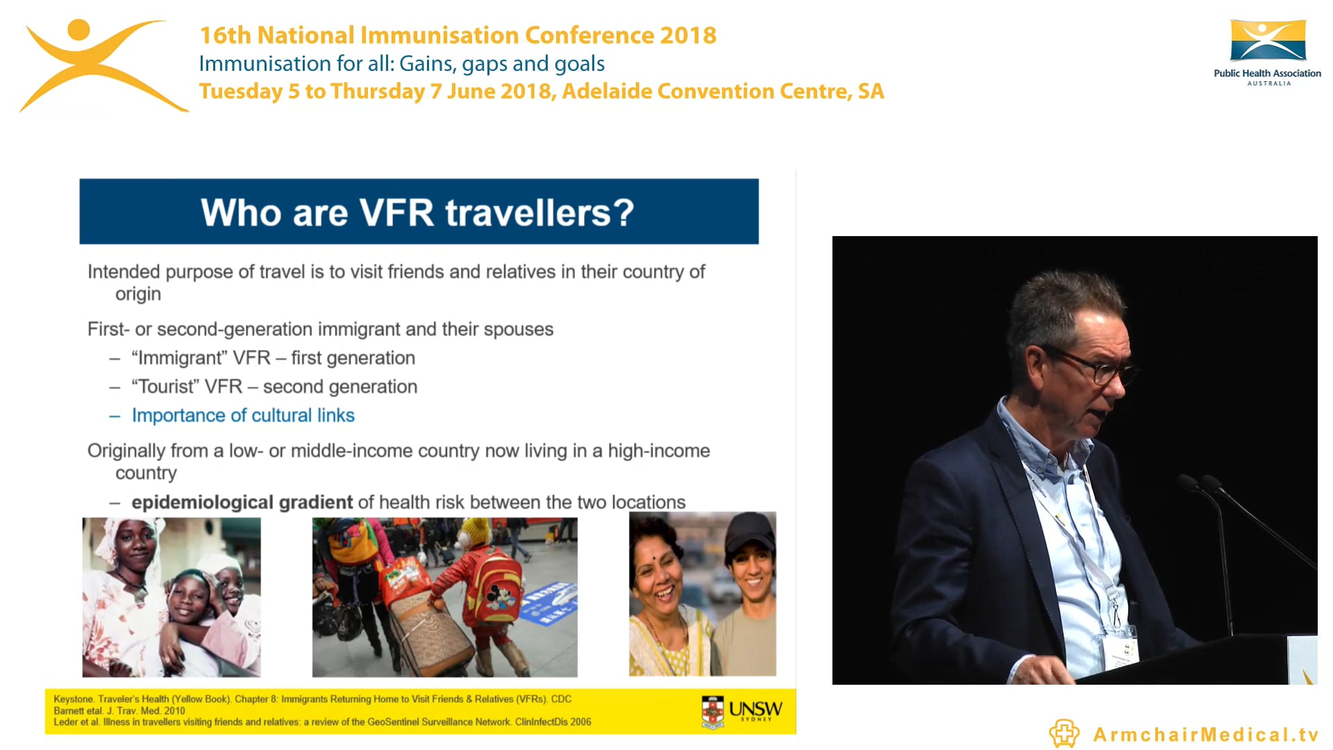 Who is missing out on getting immunised migrants and travellers Professor Nicholas Zwar