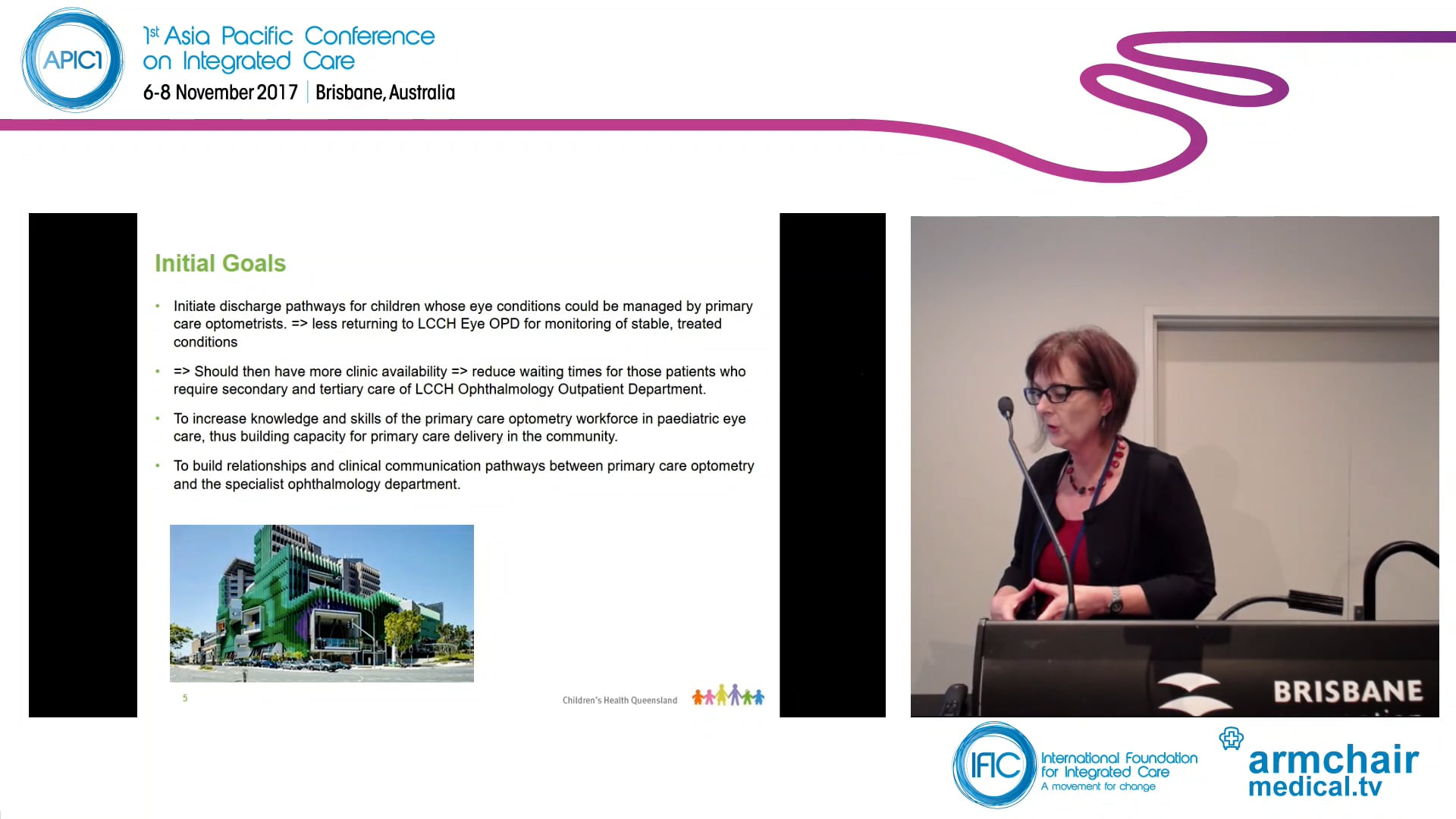 Paediatric Optometry Alignment Project - Promoting Inter-professional eye care in Queensland Dr Ann Webber