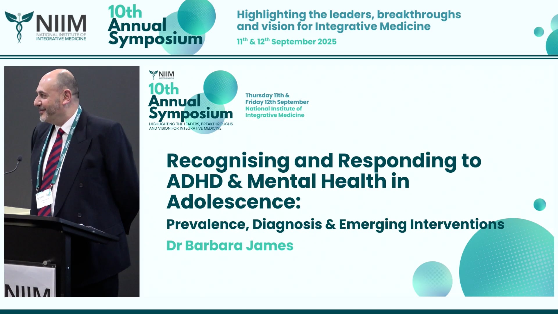 Recognising and Responding to ADHD & Mental Health in Adolescence Prevalence, Diagnosis & Emerging Interventions Dr Barbara James