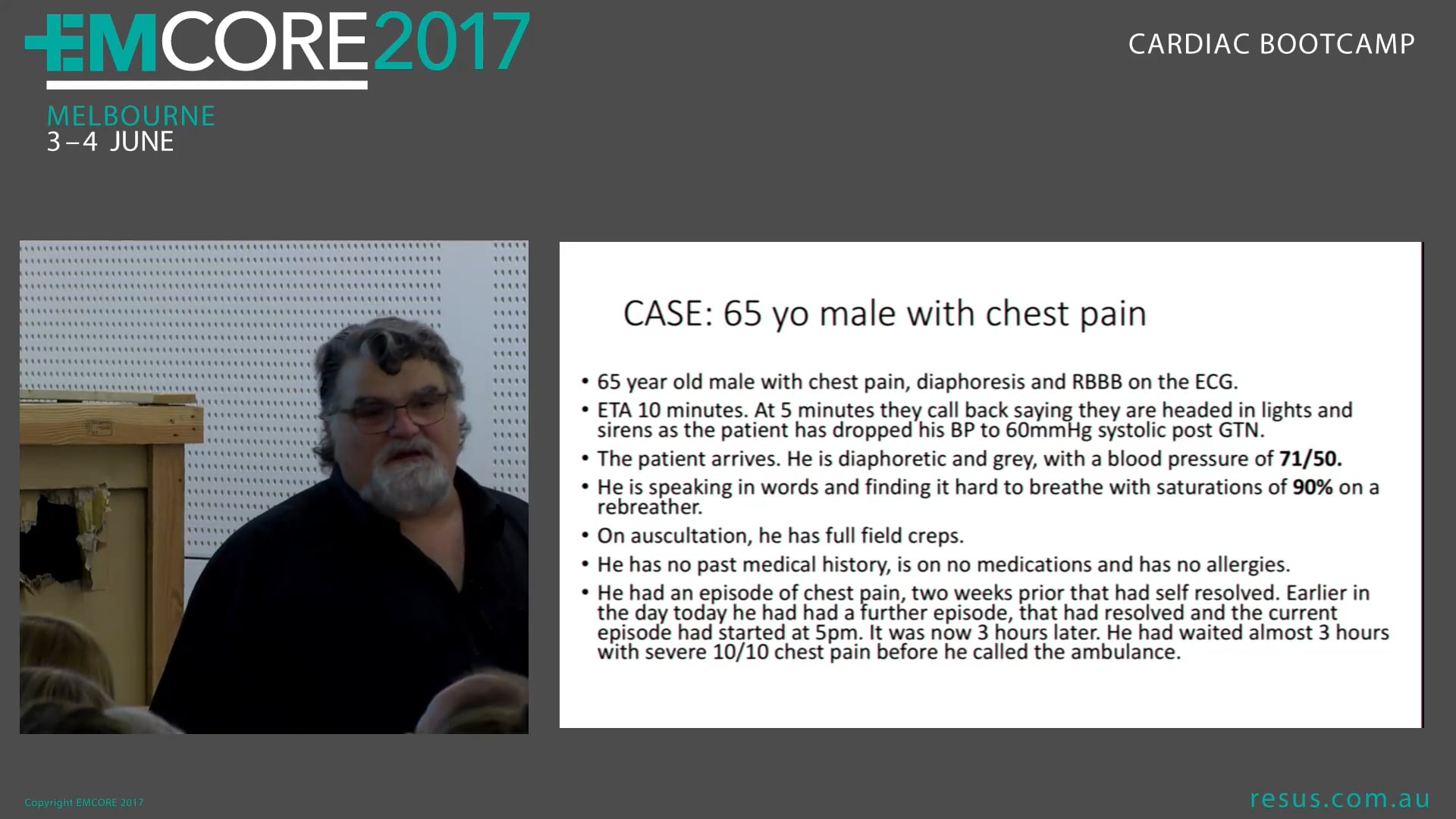 Cardiogenic Shock Case Assoc Prof Peter Kas