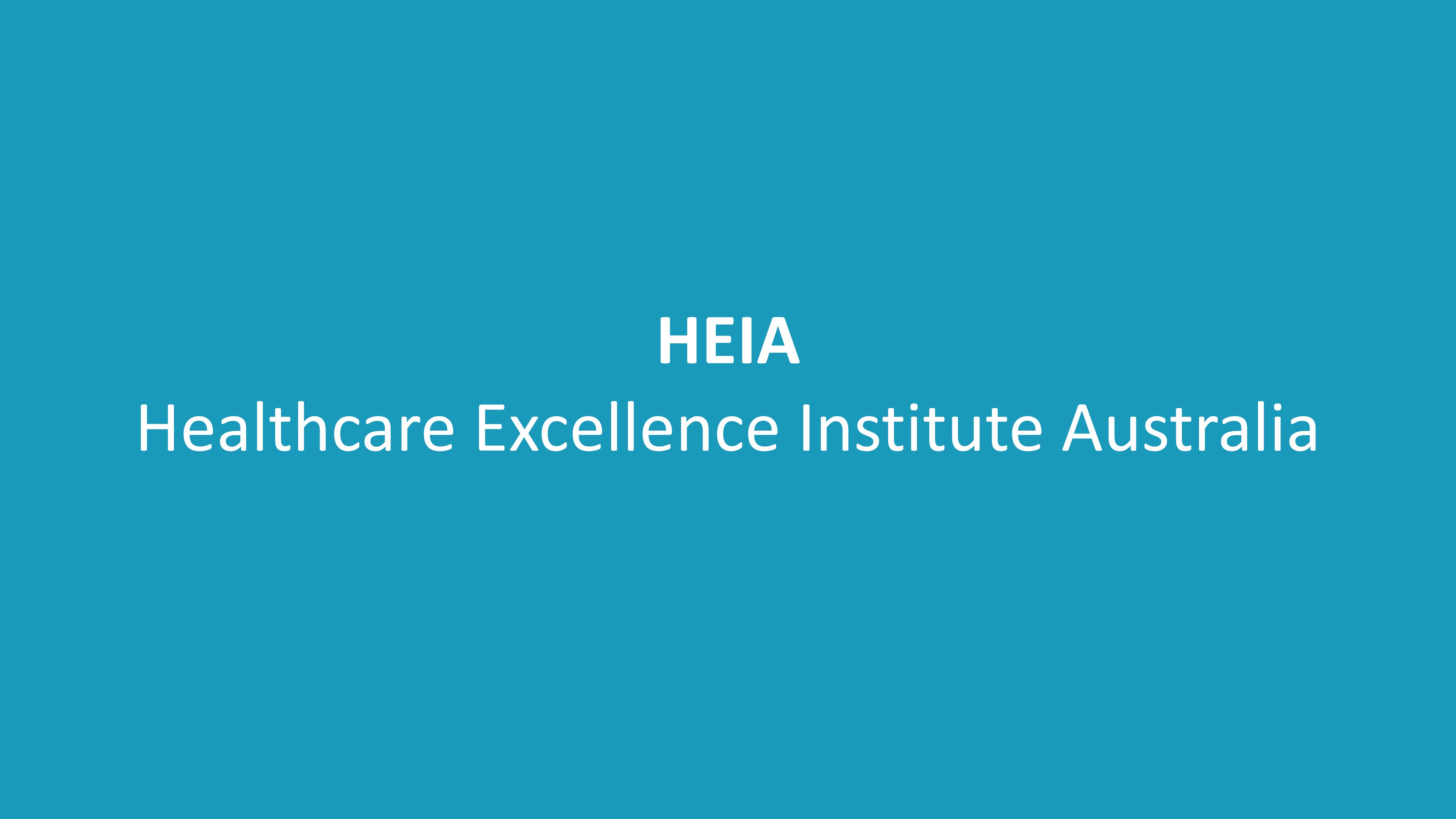Healthcare Excellence Institute