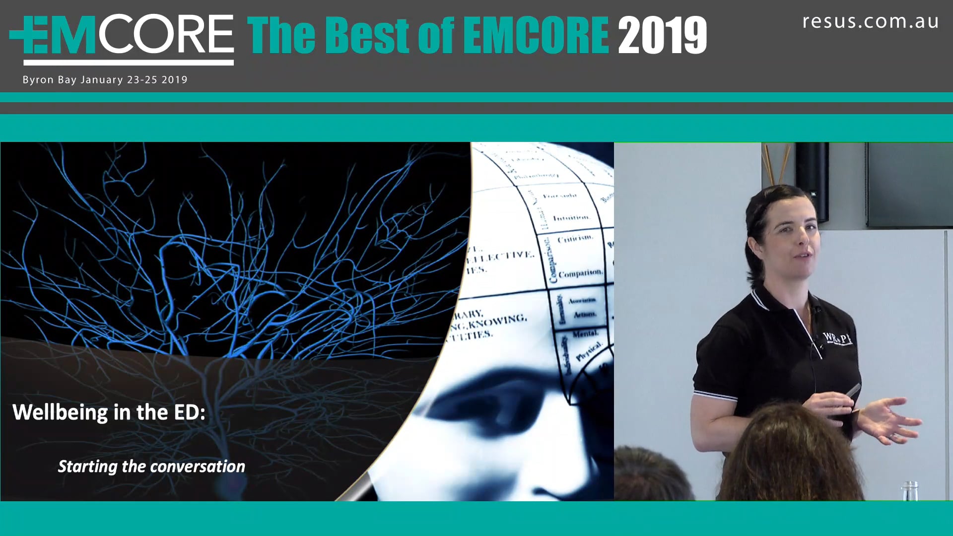 Wellbeing in the ED Starting the Conversation Una Harrington