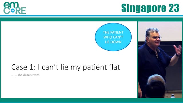 Airway - The patient who can't lie do...