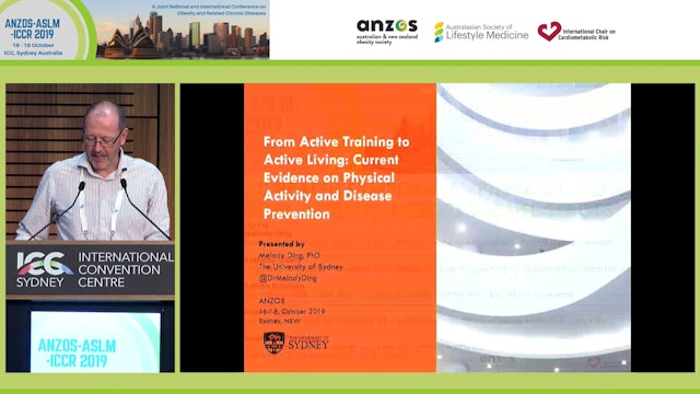 From active training to active living current evidence on physical activity and disease prevention Assoc Prof Melody Ding