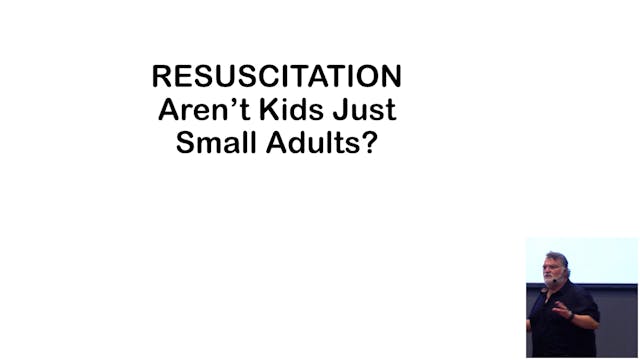 Resuscitation in children Prof Peter Kas