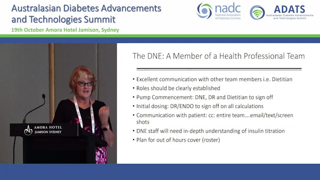 Automated insulin delivery in type 1 Diabetes Diabetes Nurse Educator perspective Sue Wyatt