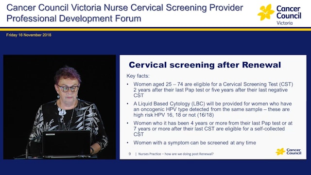 Nurses Practice - how are we doing post renewal Sandy Anderson - Nurse Consultant, Cancer Council Victoria
