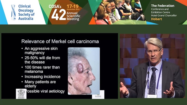 Michael G Poulsen Merkel Cell Carcinoma of the skin- Research into a rare malignancy.