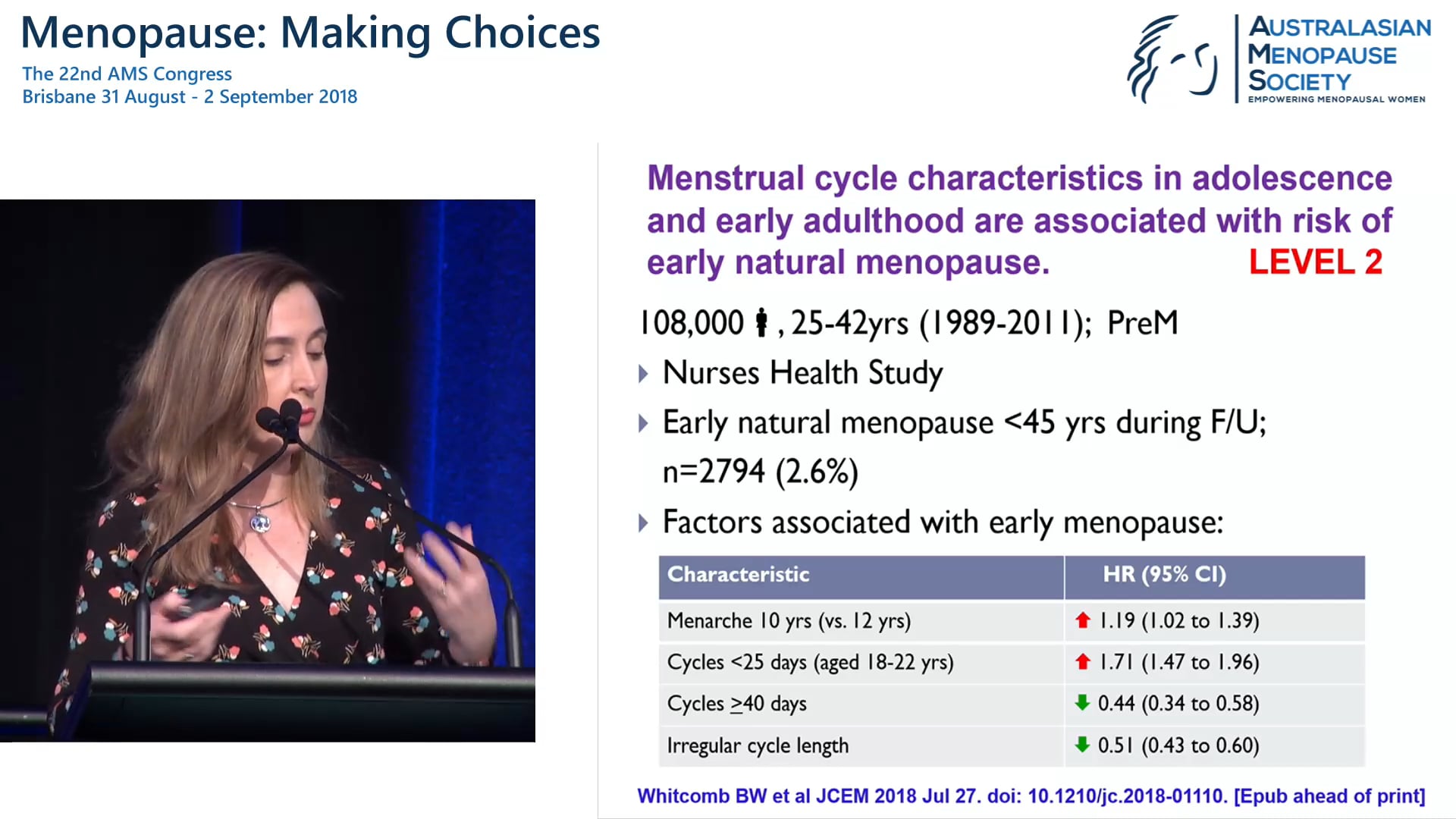 Clinical Trial Update 2018 Dr Sonia Davison