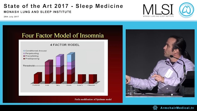 CBT for Insomnia Prof Sean Drummond