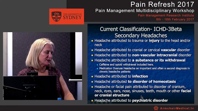 Headache: An update and cases Dr Bronwyn Jenkins