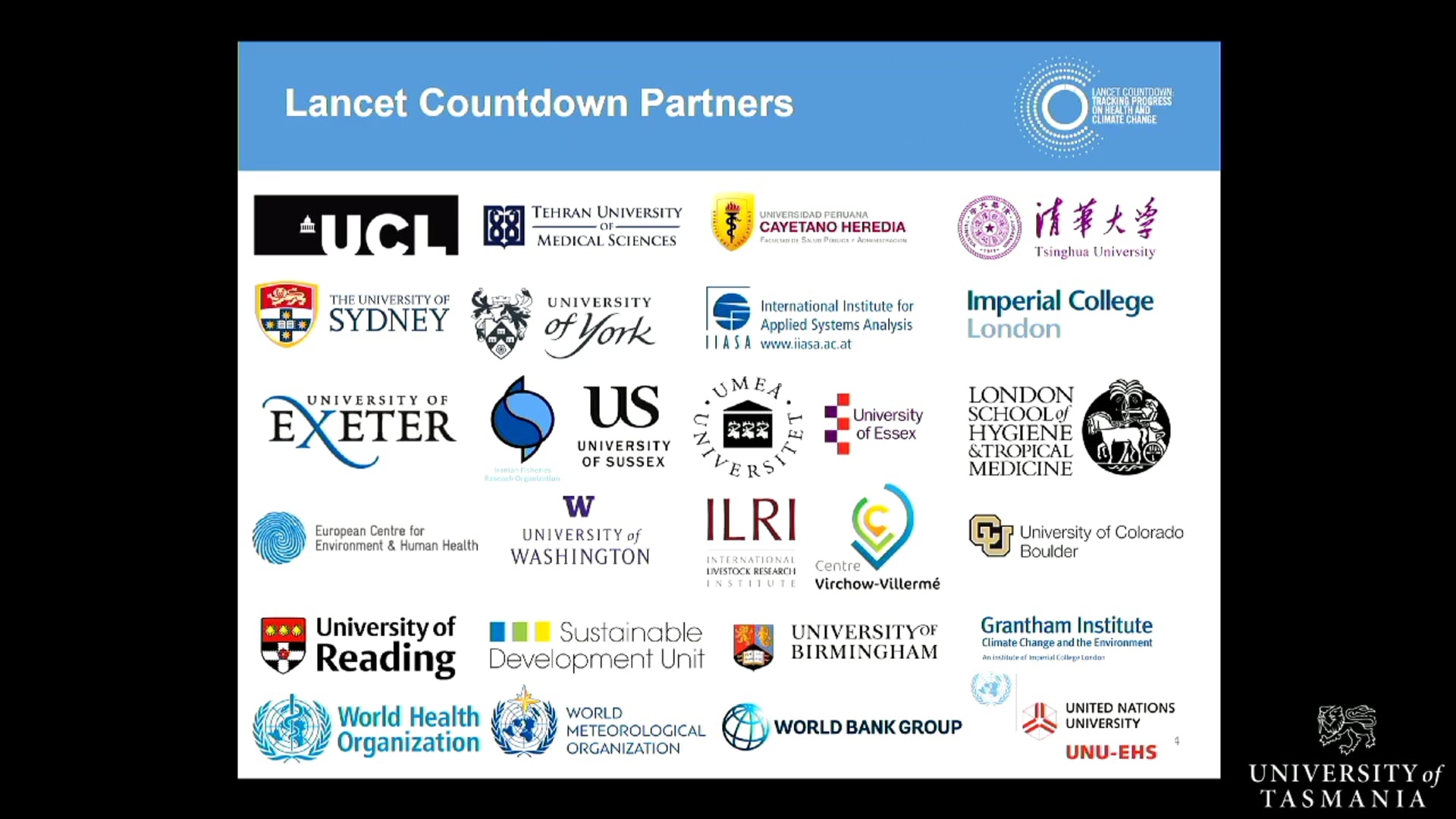 Communicating urgency and hope  the Lancet Countdown Dr Alice McGushin