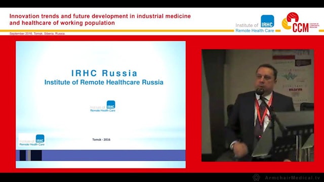 Presentation of the IRHC Russia Establishment Sergey Antipov (Russian Language)